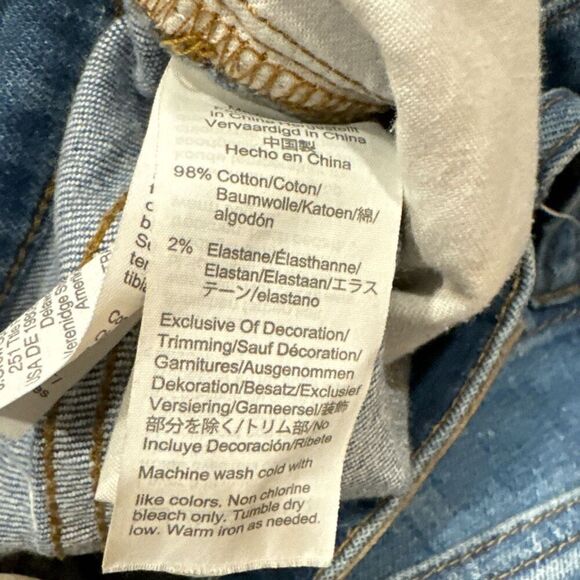 Madewell high-rise slim crop boyjean size 23 - Picture 3 of 4